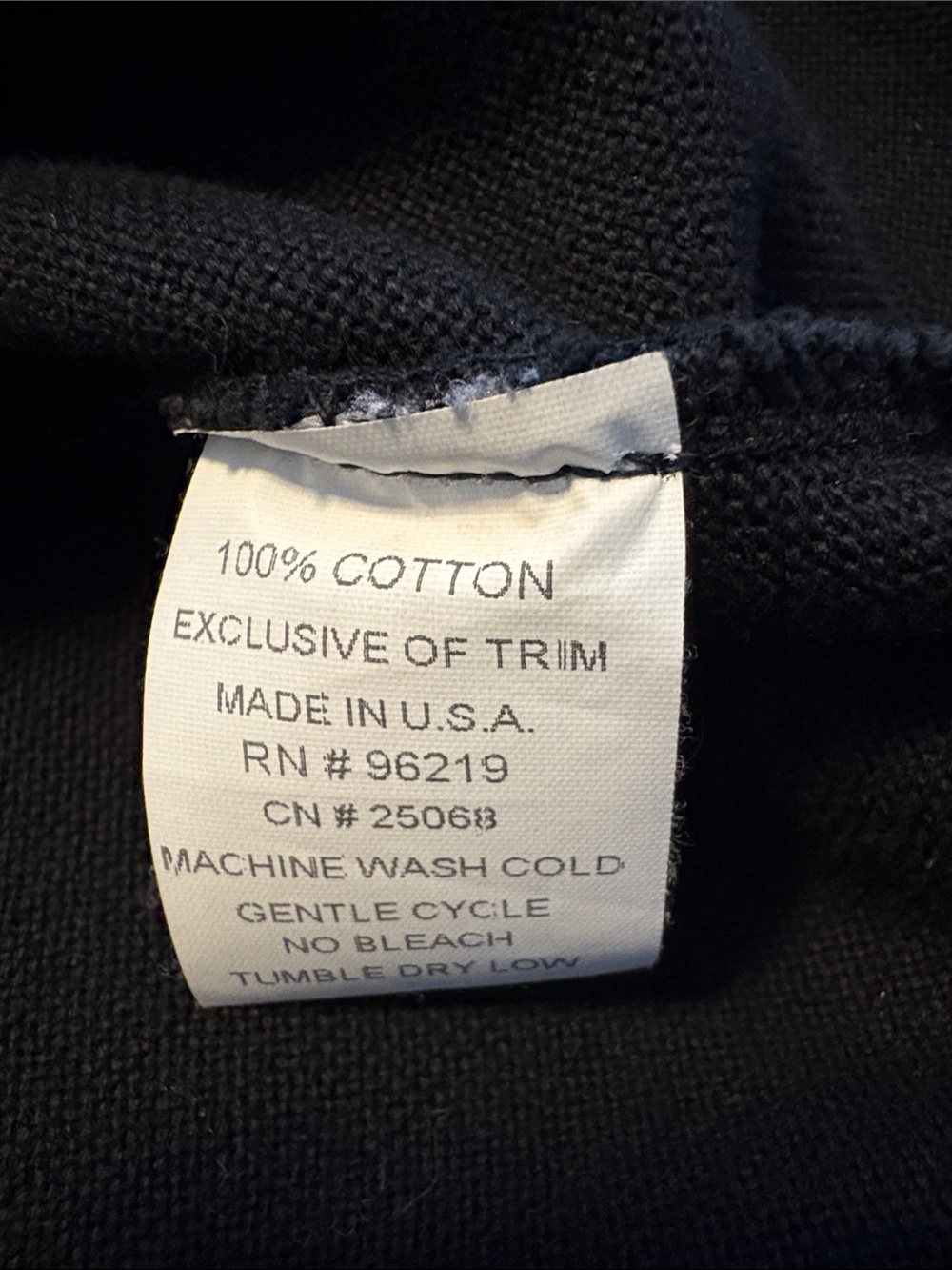 Black Button-Front Jacket - Picture 4 of 4